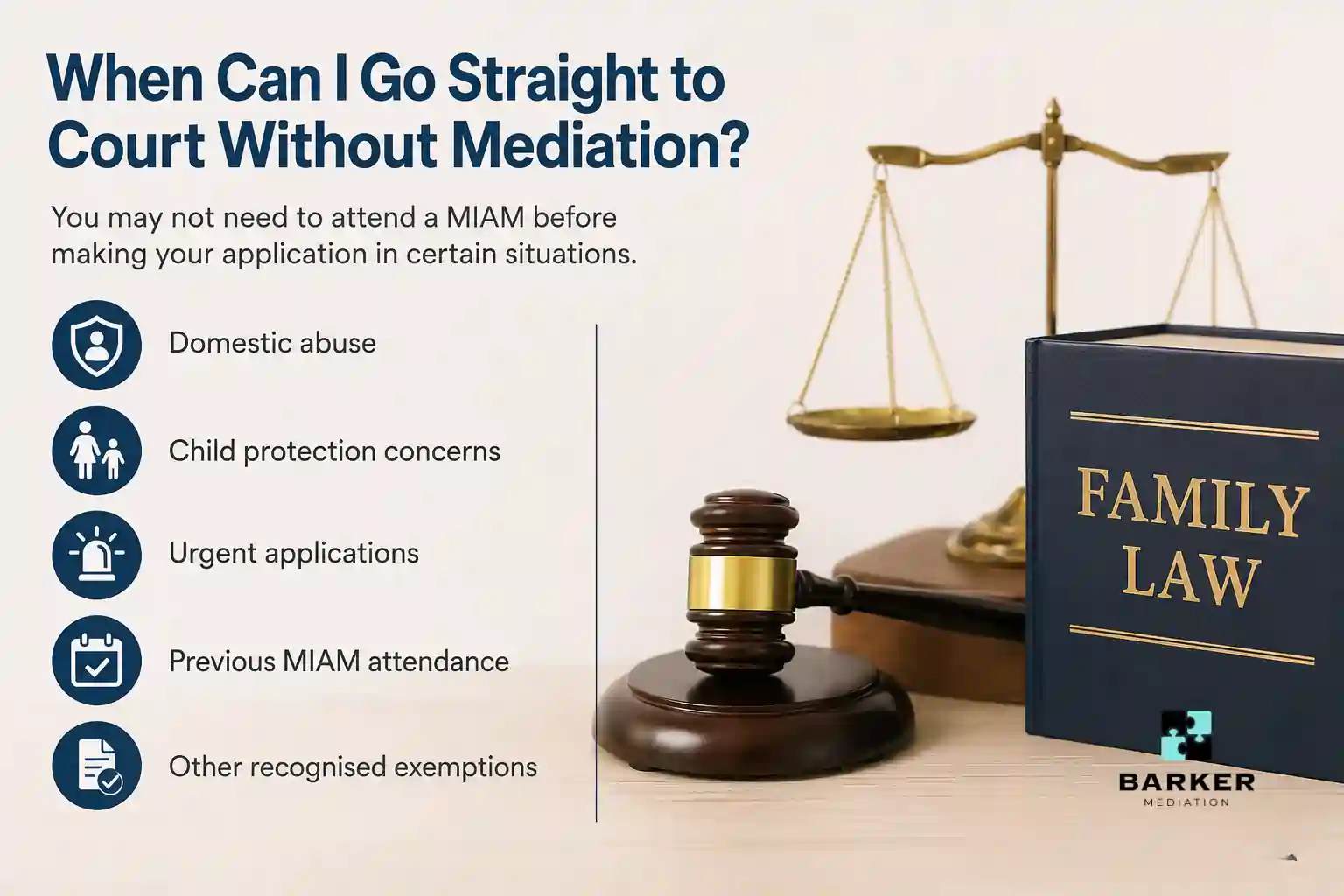 When Can I Go Straight to Court Without Mediation Halesowen?